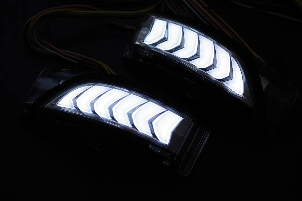 スバル ＸＶ フォレスター VMレヴォーグ WRX エクシーガ用 シーケンシャル 流れるドアミラーウインカー 白ポジ★保証切 AVEST アベスト