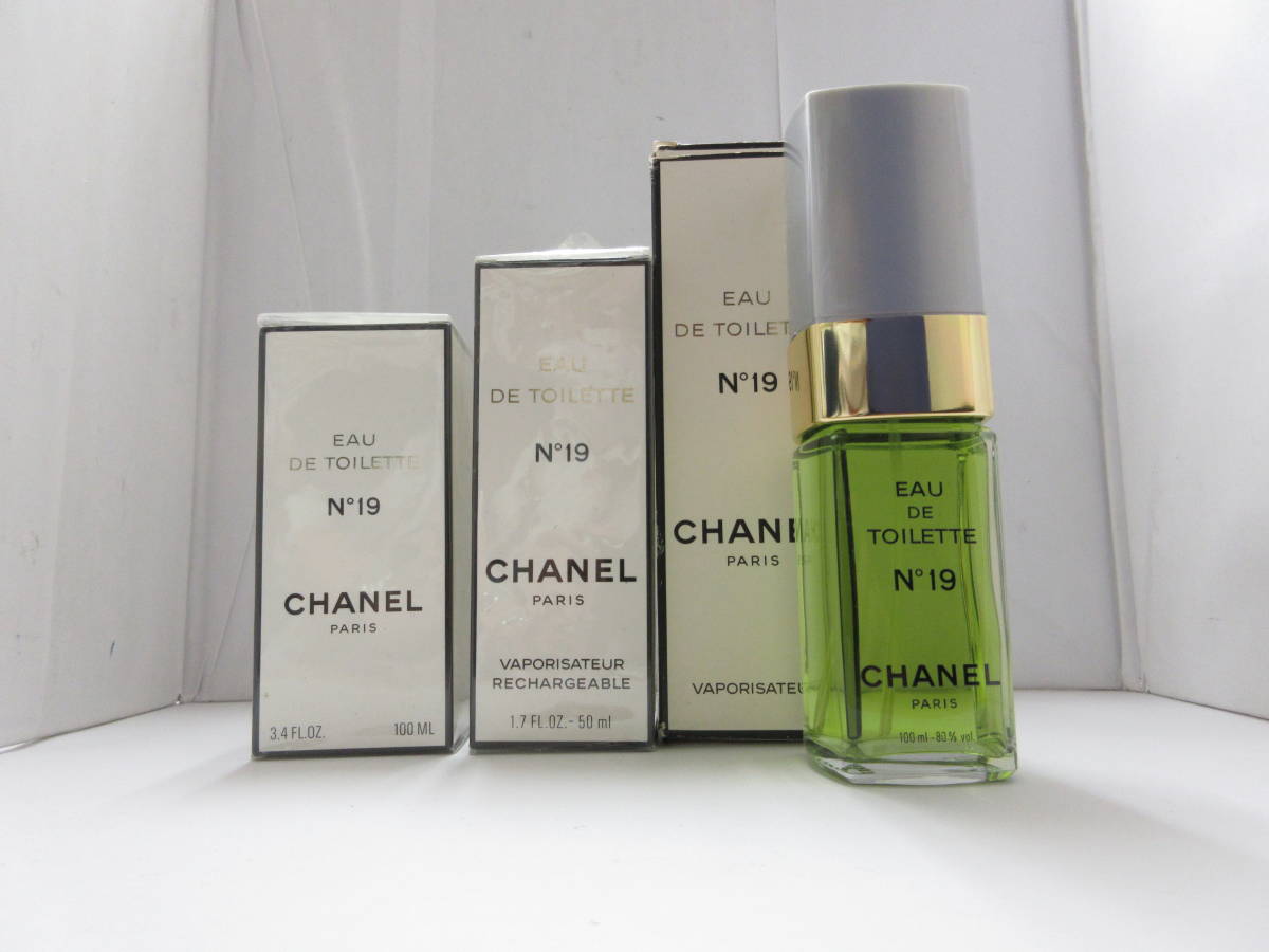 ☆CHANEL シャネル No.19 香水 3点おまとめ オードトワレ EDT 未開封