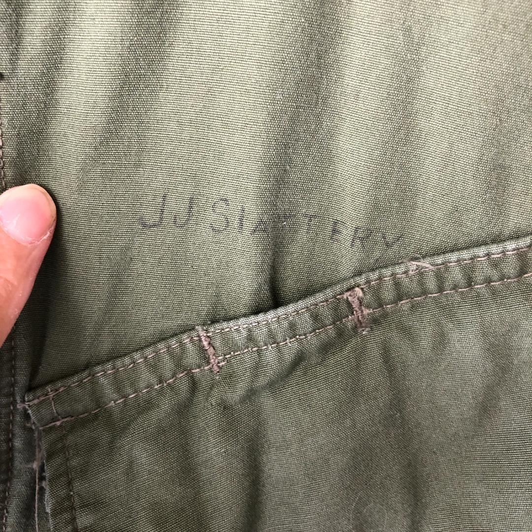 ET226 アメリカ軍 米軍 実物 US ARMY ジャングルファティーグ S/L 3rd 