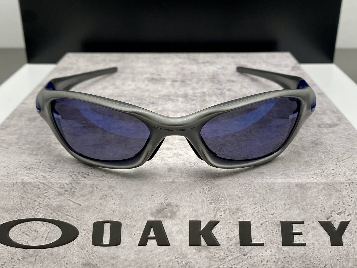 限定モデル☆OAKLEYオークリー VALVEバルブ ダークグレー/Ice Iridium