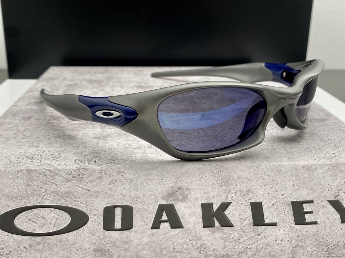 限定モデル☆OAKLEYオークリー VALVEバルブ ダークグレー/Ice Iridium