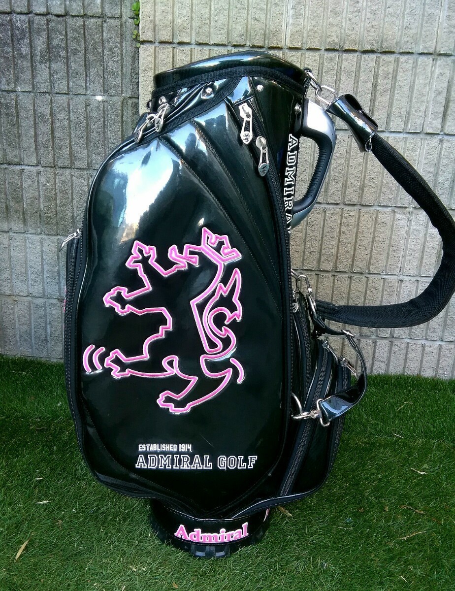 アドミラルエナメルキャディバッグ