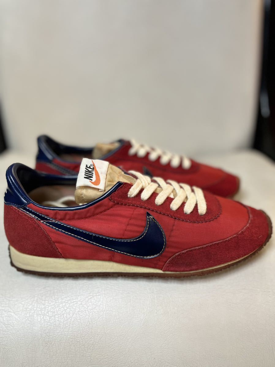 NIKEナイキMIEKAミエカUSA製/筆記体ゴツナイキ風車ビンテージ70's