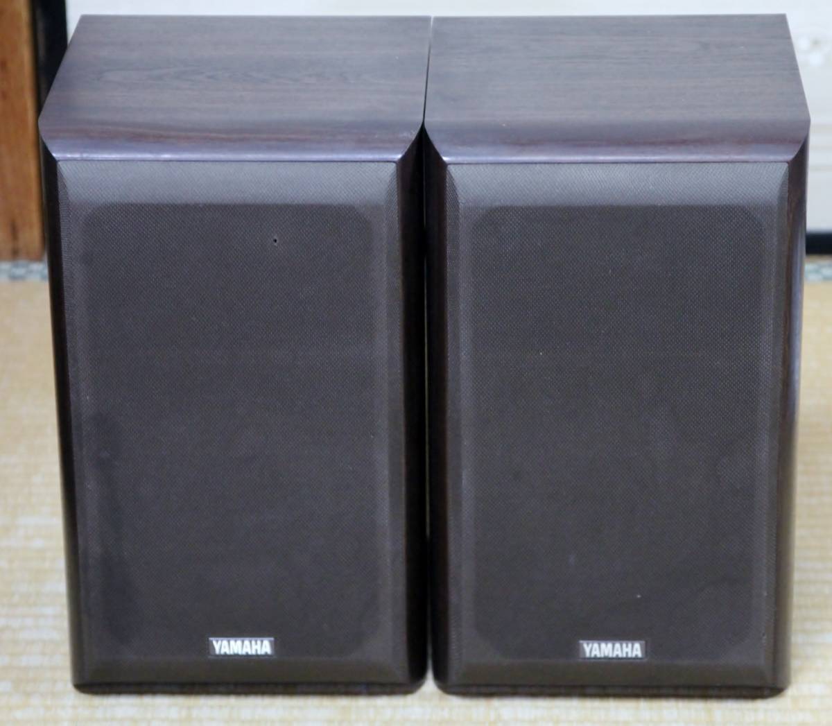良品 ヤマハ NS-100M スピーカー2本ペア シリアル同番 ブックシェルフ