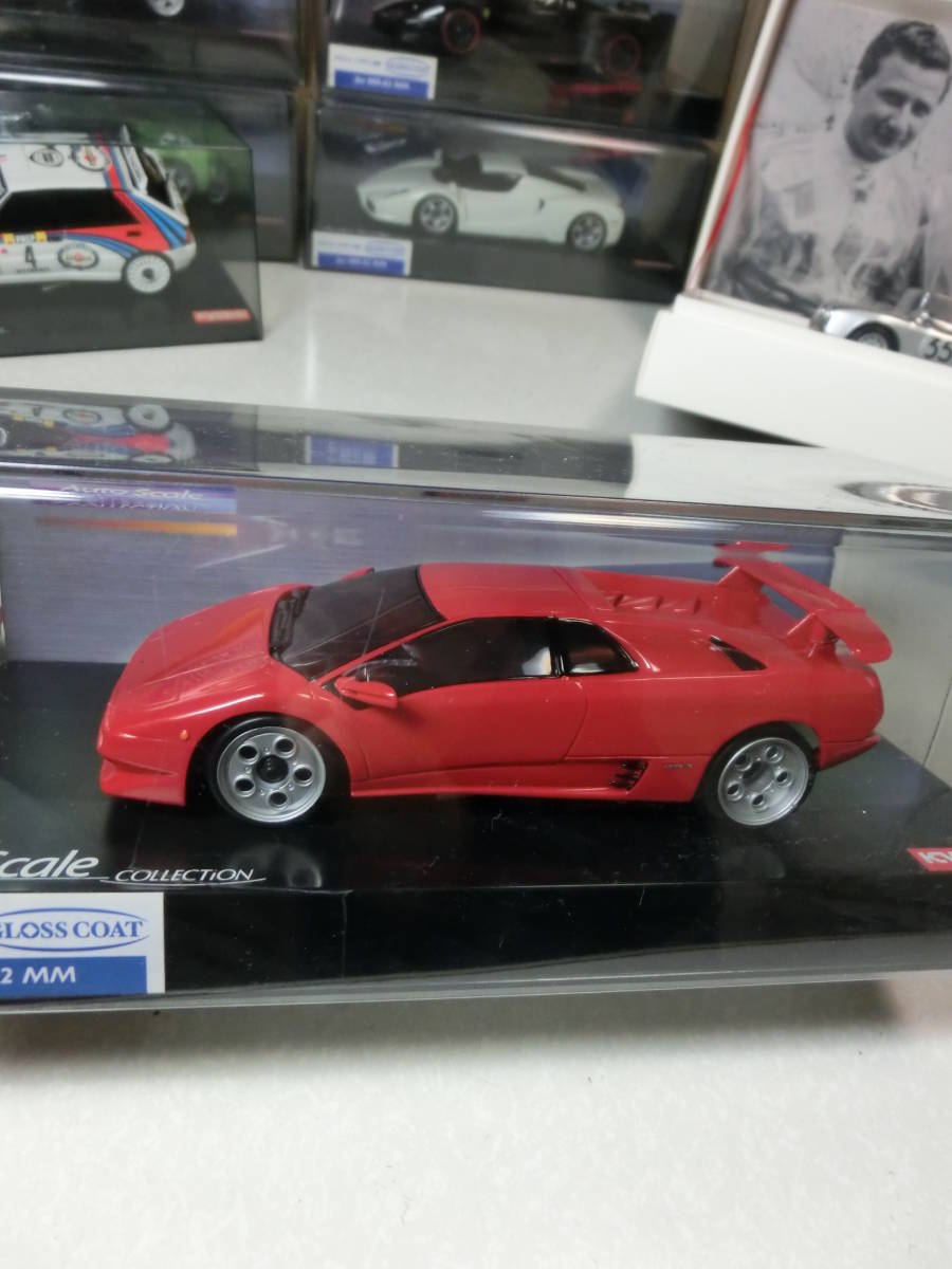 未使用！！・ランボルギーニ ディアブロVT・京商ミニッツ・レッド