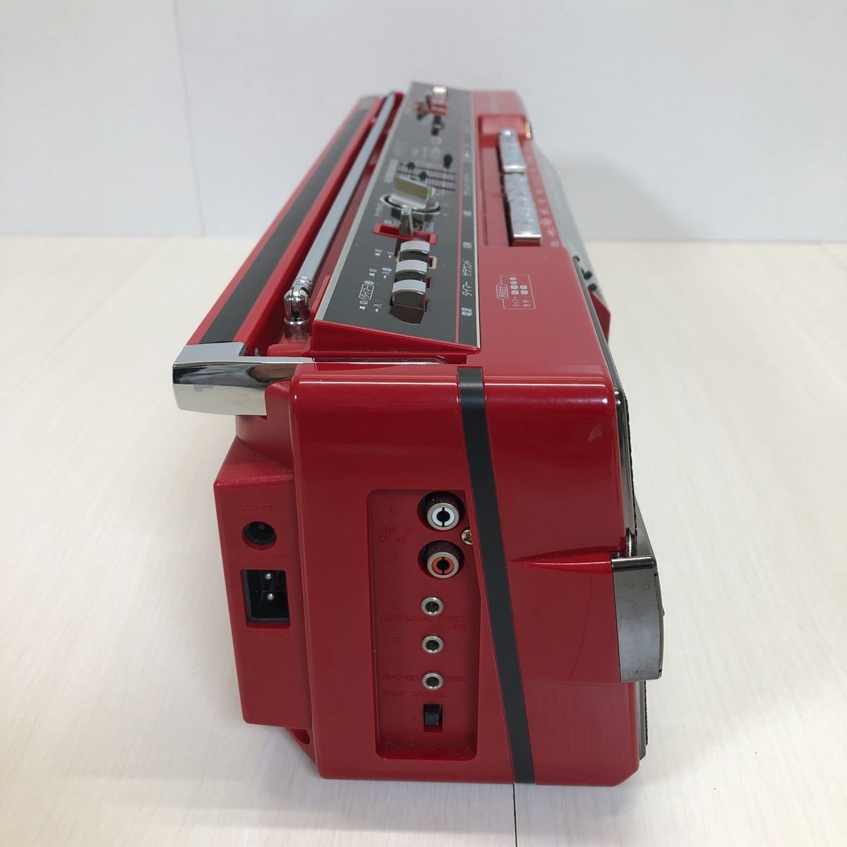 Z425 SANYO サンヨー ダブルラジカセ U4-W70 昭和レトロ 当時物 箱付き