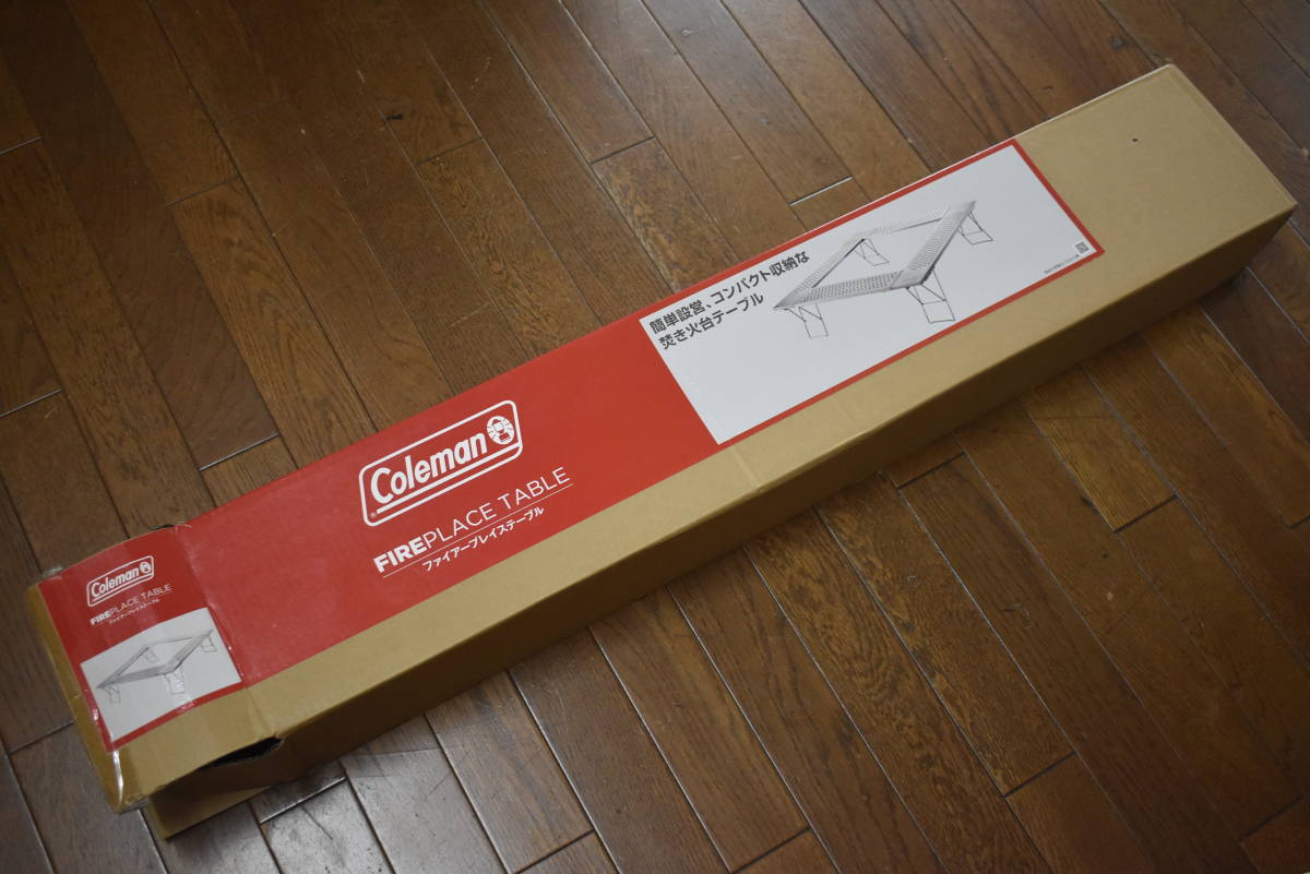 うぶ品　展示品未使用　Coleman コールマン　ファイアープレイステーブル　箱付