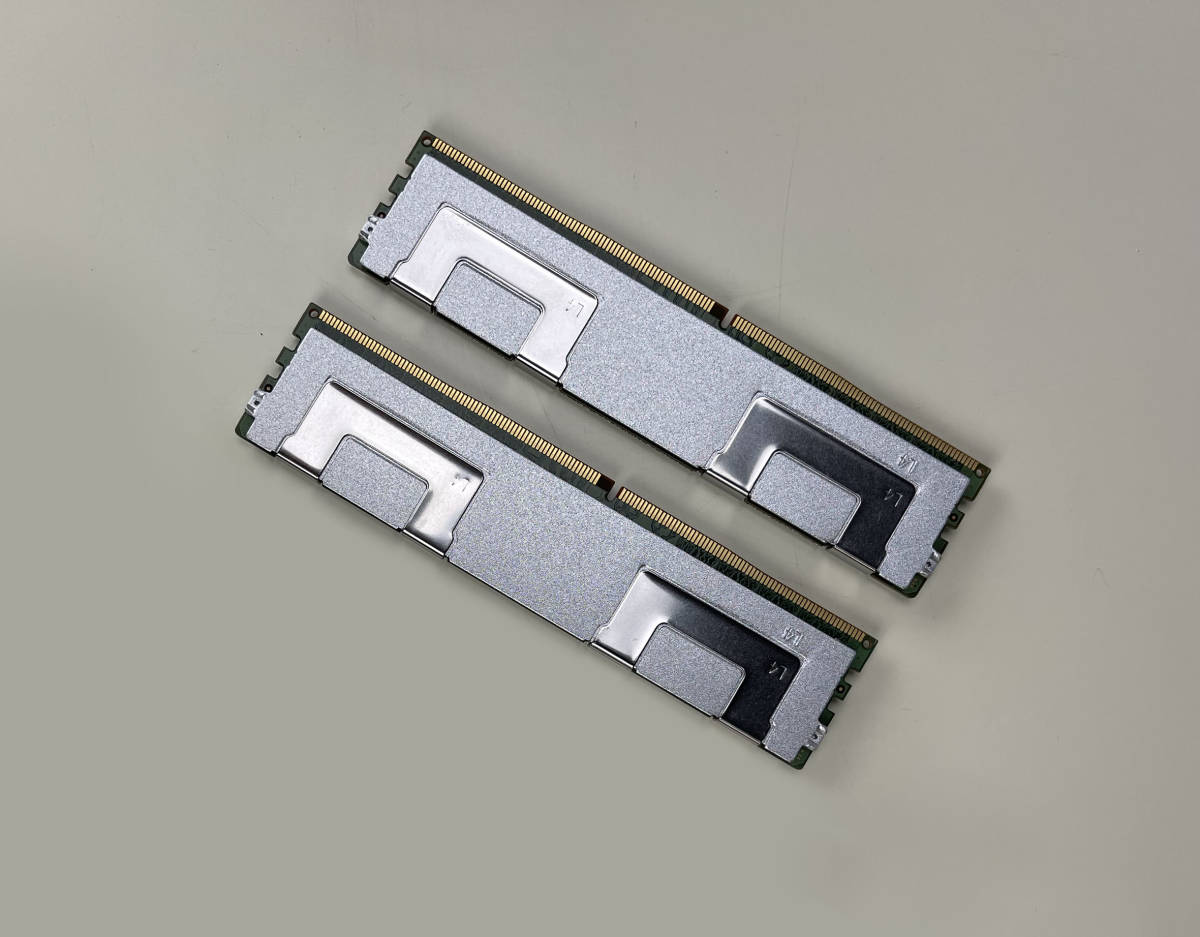 ／2本セット/保証あり/ SAMSUNG 64GB*2 計128GB 4DR*4 DDR4-2400 PC4-2400T-LD1-11-DC3 M386A8K40BM1-CRC50 サムスン テスト済