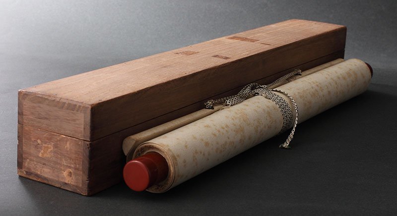 肉筆人物画 唐人お吉⁄肉筆絹本掛軸⁄骨董肉筆画 掛軸 中国明時代の掛軸