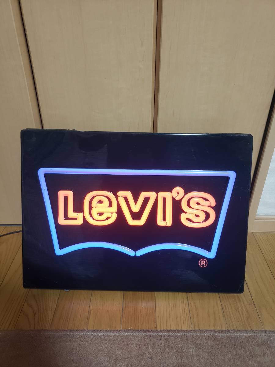 LEVIS リーバイス 電飾 サイン 看板 ヴィンテージ USED (ディスプレイ 
