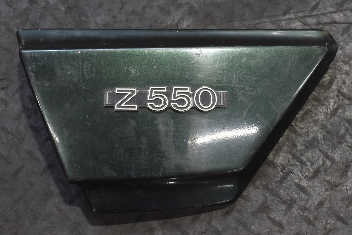 お取り置き K193 当時物 純正 Z500FX Z550FX 左サイドカバー 0101 検) Z550FX
