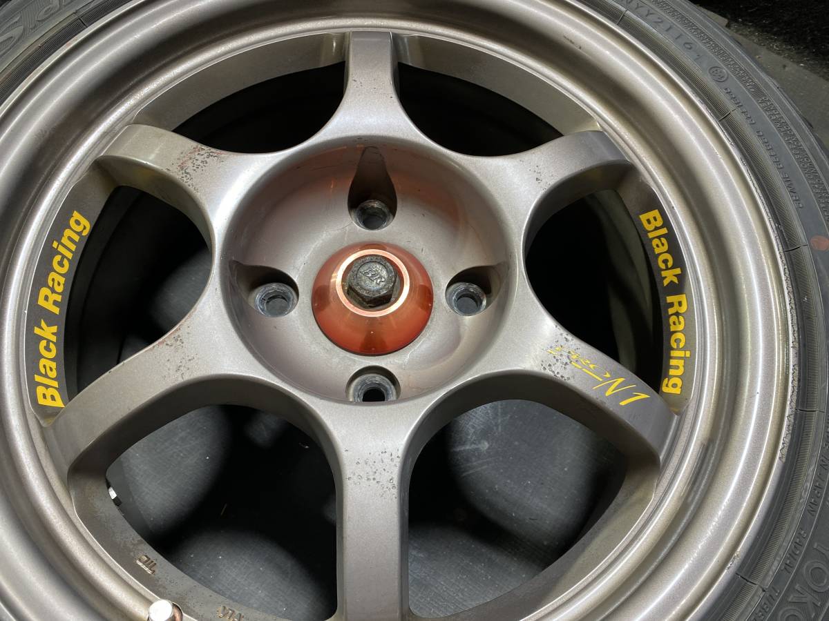 Black Racing PRO N1 16インチ 7J+35 4本セット PCD100 4穴 4H 