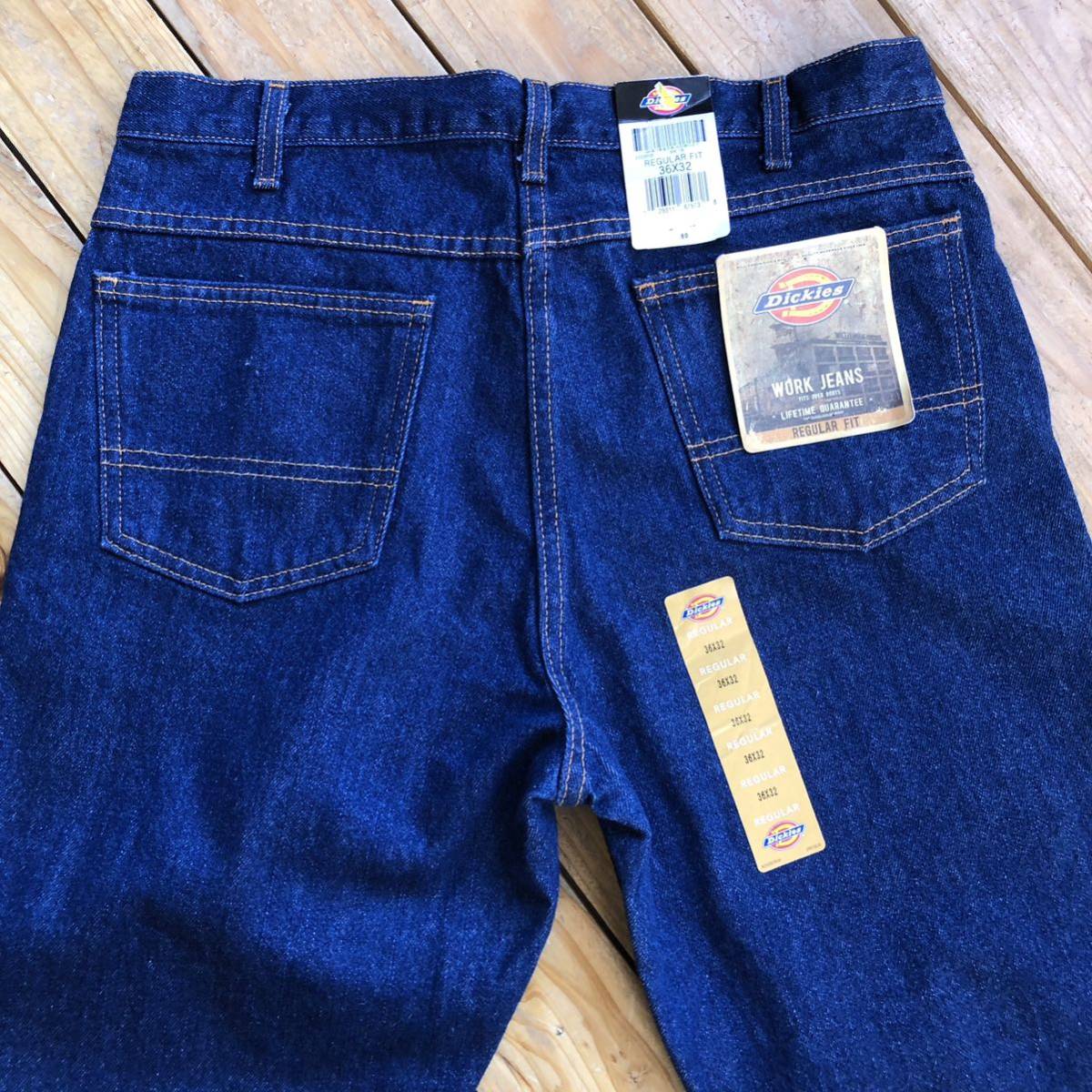 新品 デッドストック Dickies ディッキーズ デニムパンツ メンズ W36 