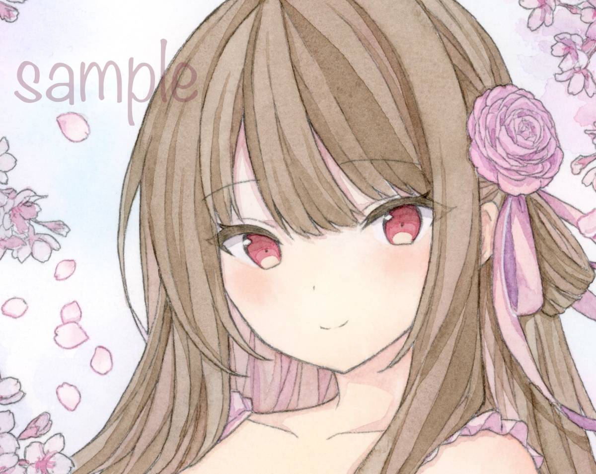 お取り置き中】オリジナル 手描きイラスト しまる