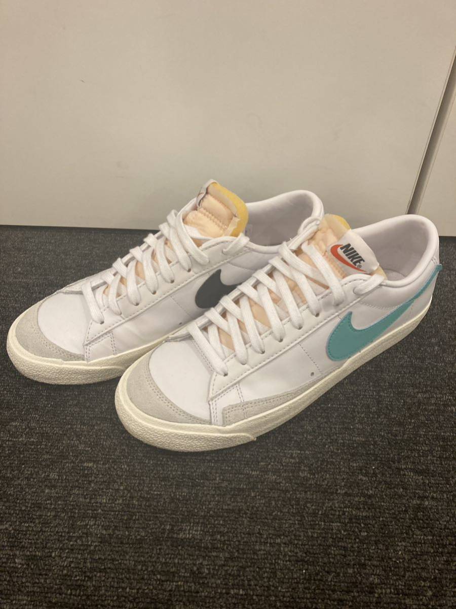 数時間のみ着用 ナイキ ブレーザー ロー '77 ビンテージ ホワイト 27.5cm US9.5 Blazer Low '77 VNTG 藤原ヒロシ fragment
