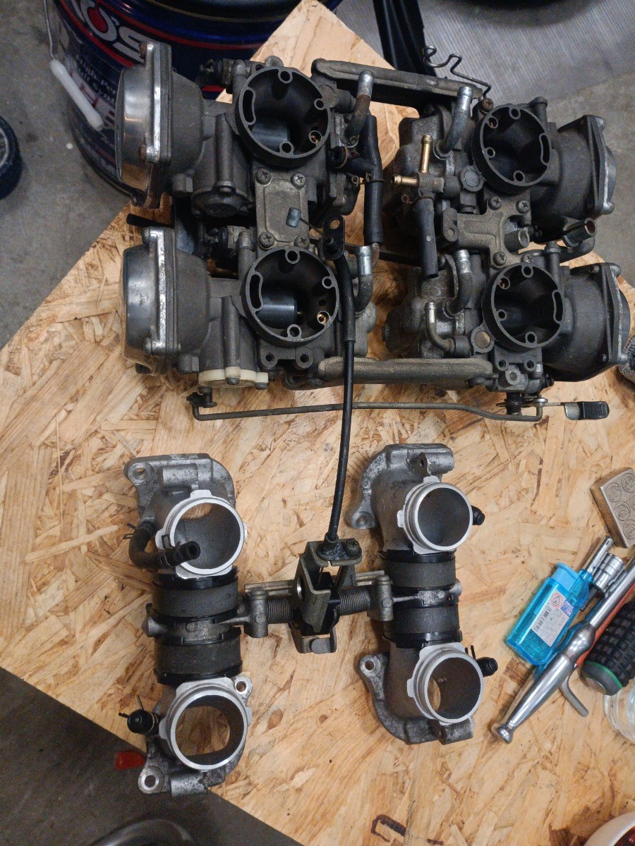 v-max 　キャブレター　Vブースト機構インマニ　セット　ヤマハ　YAMAHA　1円スタート