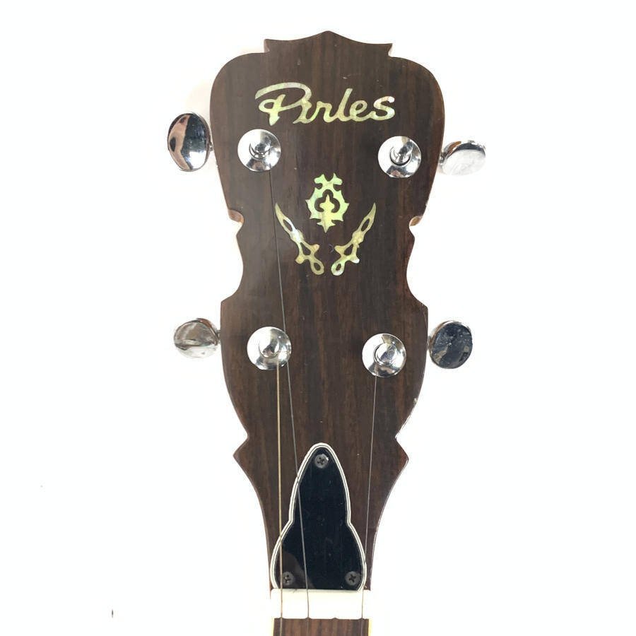 PIRLES バンジョー FB-5R ハードケース付き 5弦 ロングネック ピアレス