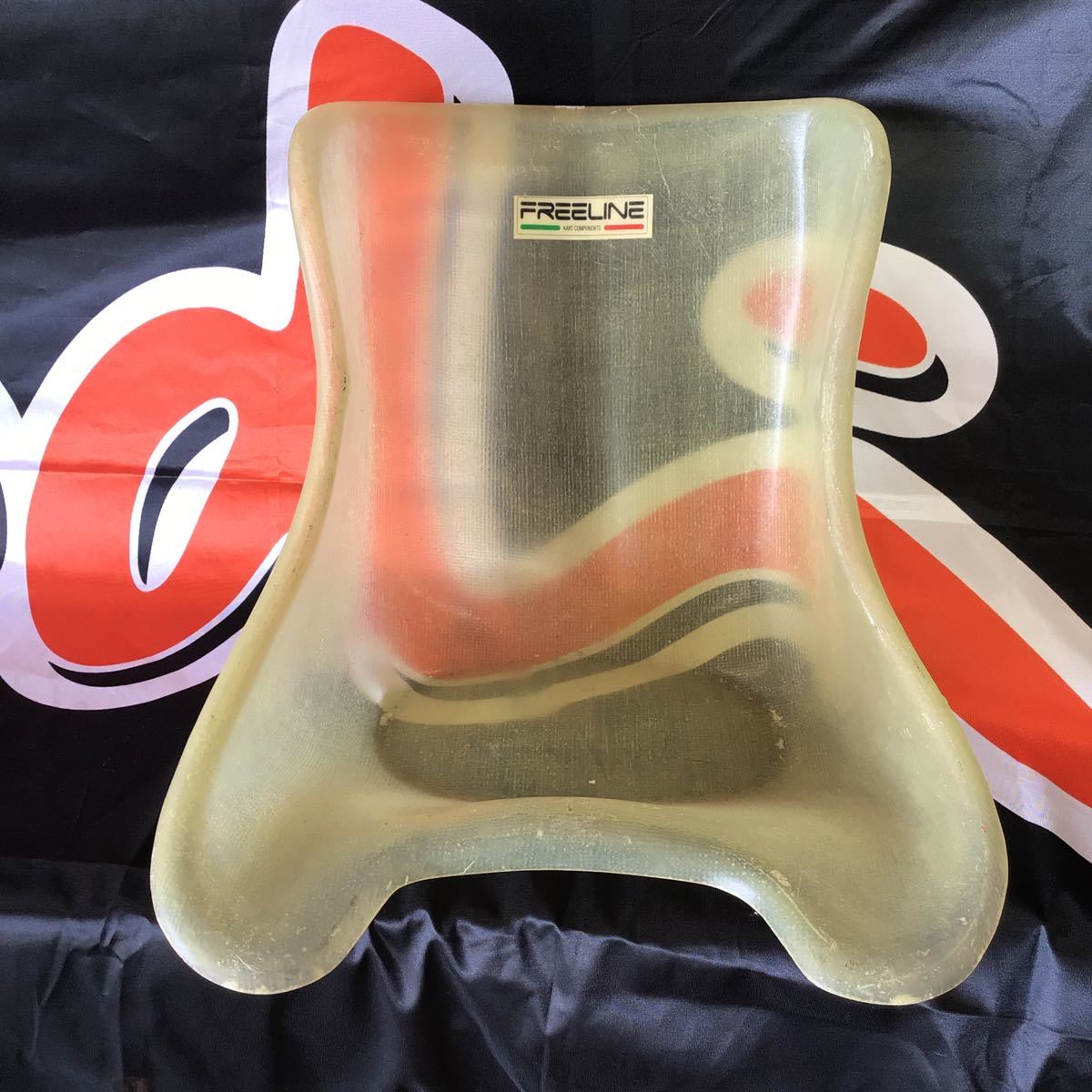 【未使用品】フリーライン レーシングカート用シート 大人用 30cmタイプ