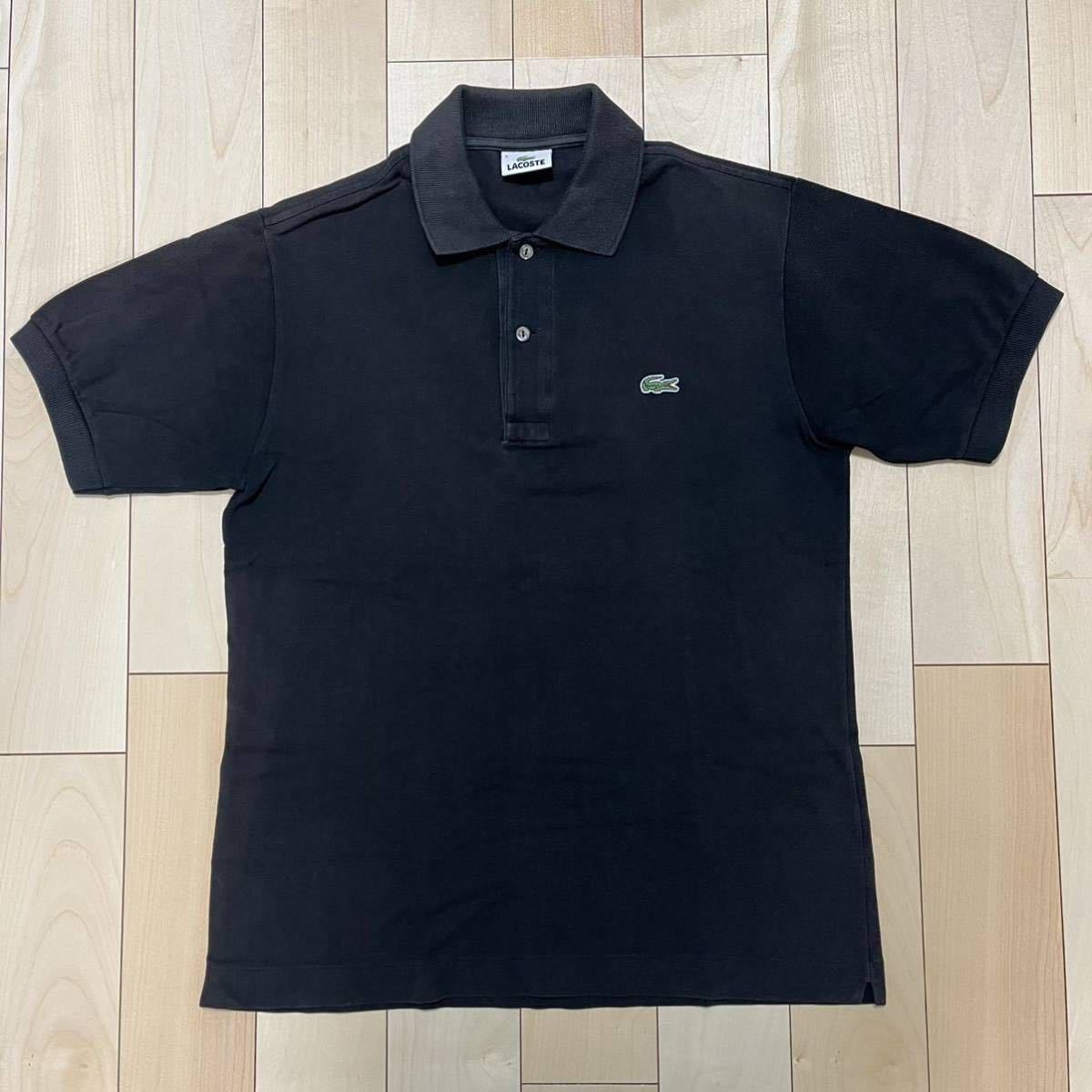新品タグ付 フランス製L1212 LACOSTE ラコステ フレラコ サイズ3 Lacoste ラコステ｜L1212｜フランス製？｜サイズ3｜希少ブラック