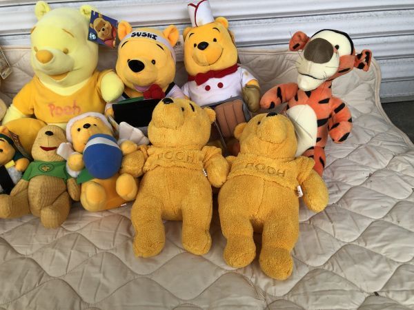 ディズニー グッズ ぬいぐるみ ミッキー プーさん レトロ 大量まとめ