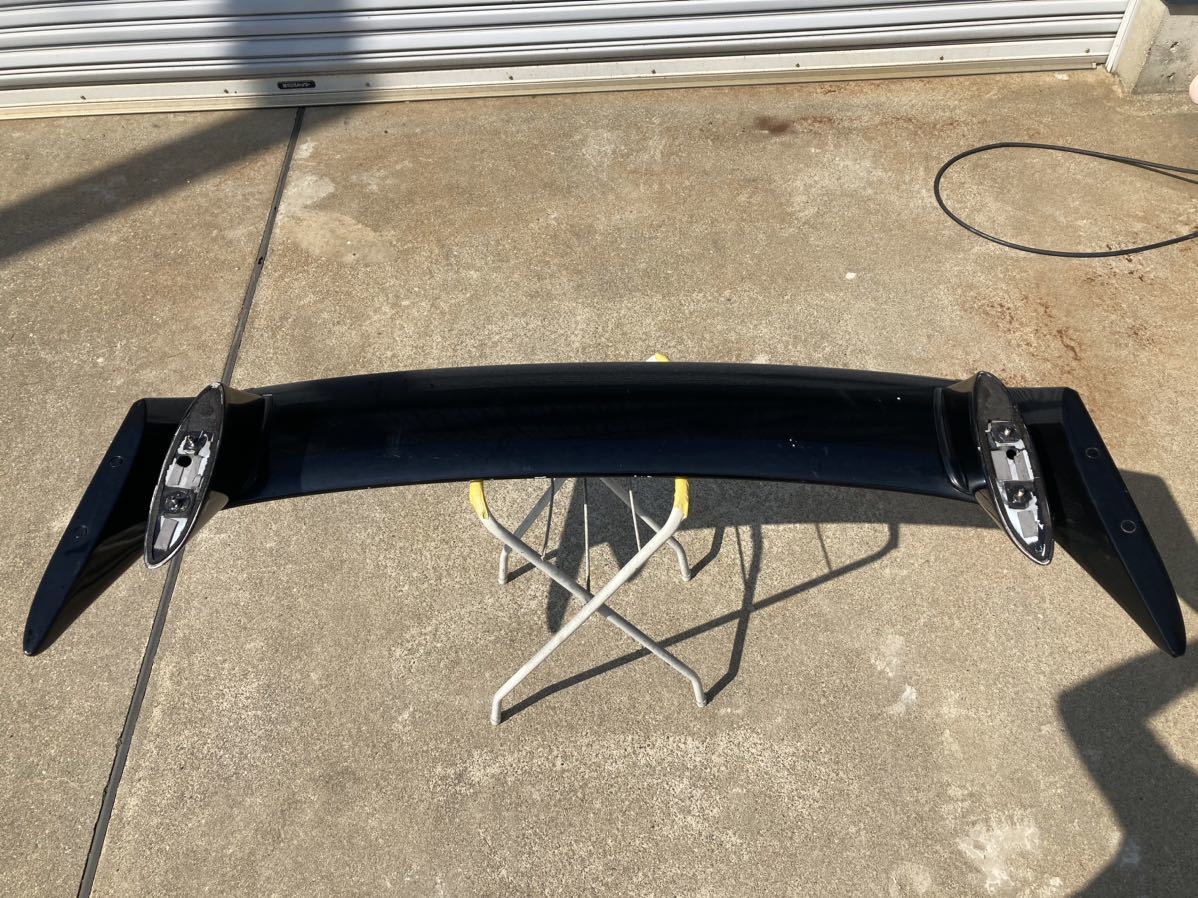 180SX 純正 リア スポイラー ウイング テール 黒 エアロ シルビア
