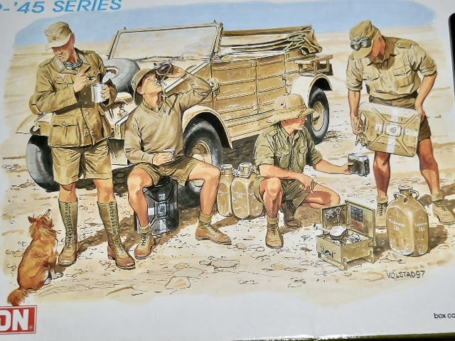 DRAGON 1/35 DEUTSCHE AFRIKA KORPS ドイツアフリカ軍団 DAK 休息セット パケ難あり(その他)｜売買されたオークション情報、yahooの商品情報をアーカイブ公開 - オークファン その他