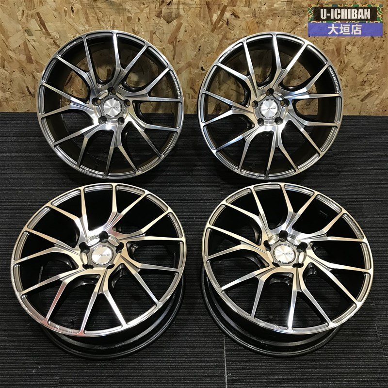 レイズ ホムラ RAYS HOMURA 2×7TW 19インチ 8J +45 5H 114.3 QAZ ホイール
