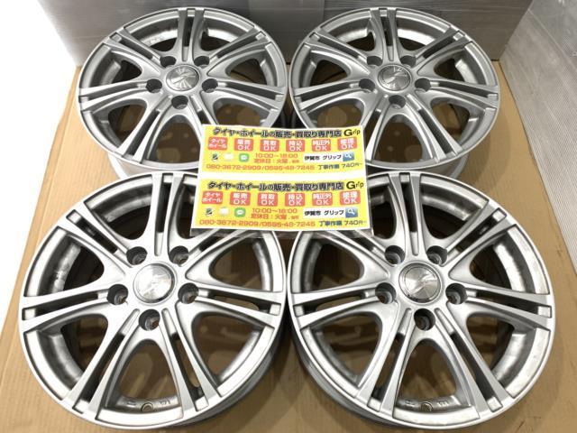 PCD100 5穴 スチール 鉄チンホイール 15インチ トヨタ プリウス