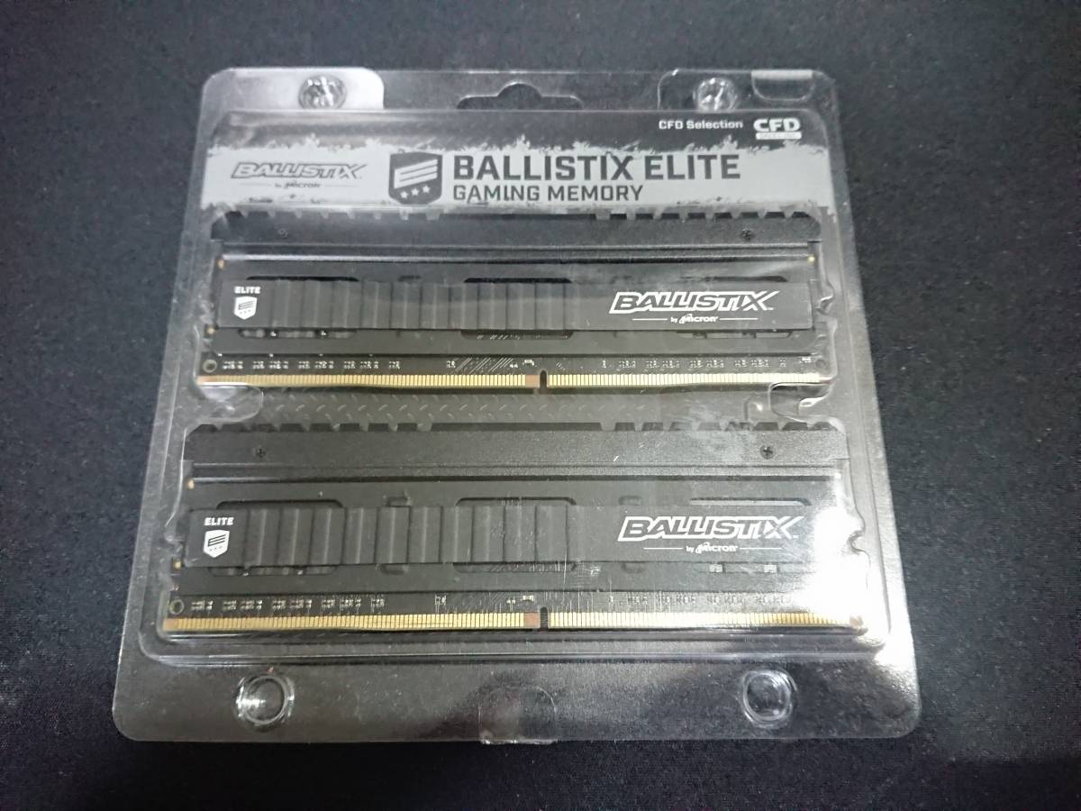 CFD販売 Micron Ballistix Elite DDR4-3600 CL16 W4U3600BME-8G 8GB×2枚 中古 ②_1