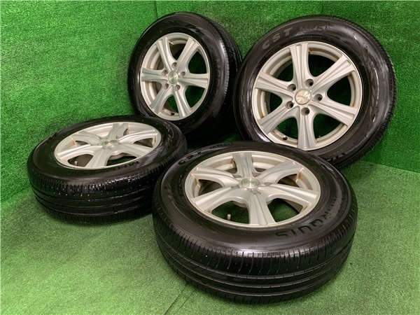 車 195/65R15夏タイヤ4本セットCST MR61 MARQUIS 23年製造