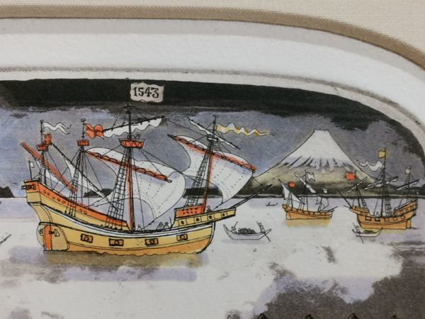 陵】r74az111r グラハム・クラーク Baker's Day 銅版画 266/500 ・絵画