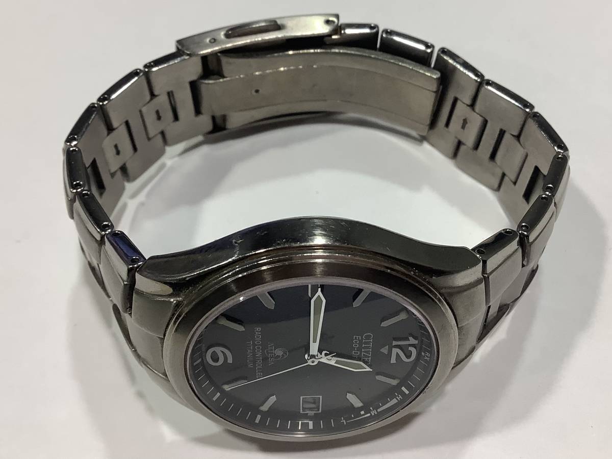 H410-T003788 アテッサ シチズン エコドライブ 稼働 CITIZEN - 電波 