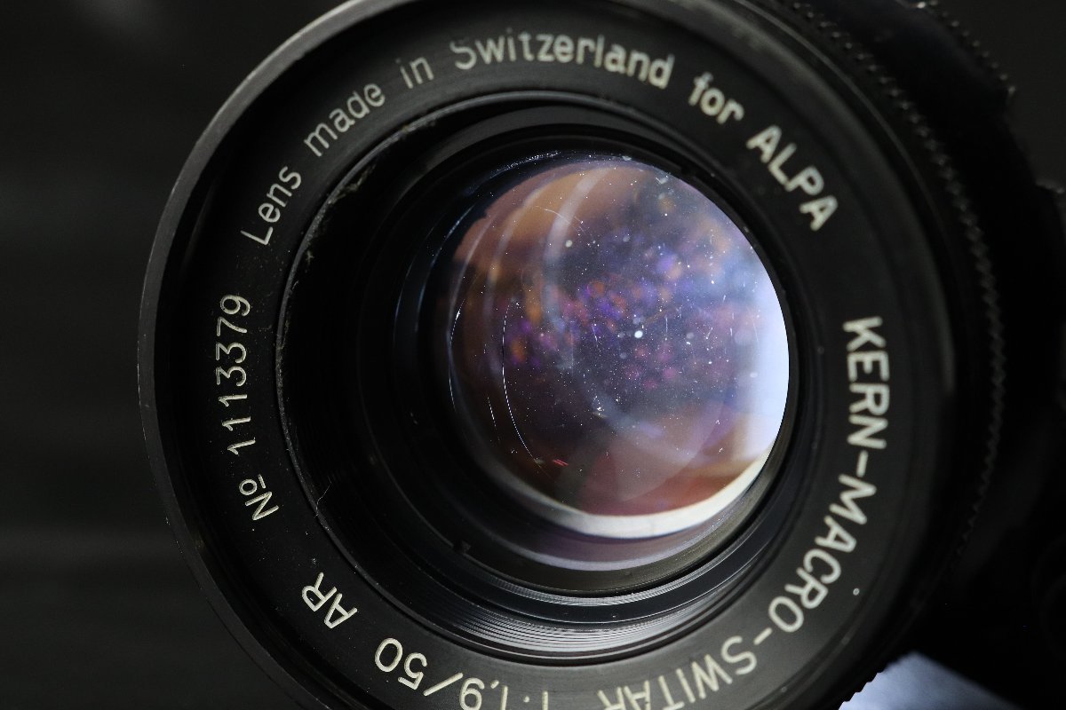 Alpa Kern-Macro-Switar 50mm F1.9 AR アルパ ケルンマクロスイター