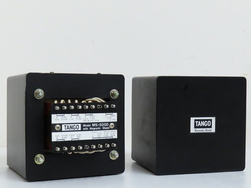 ■□TANGO MS-500D 電源トランスペア タンゴ 元箱付□■015823017Jm□■