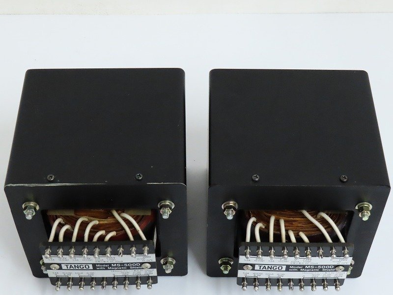 □□TANGO MS-500D 電源トランスペア タンゴ 元箱付□□015823017Jm