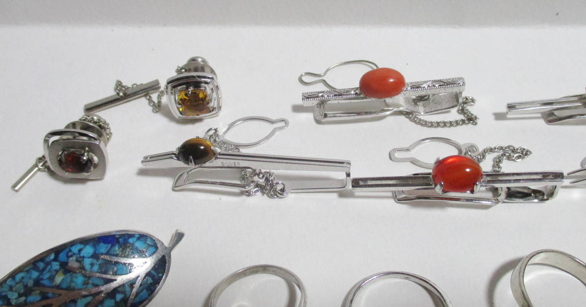 SILVER/925 シルバー アクセサリー ジャンク 潰し 130g 