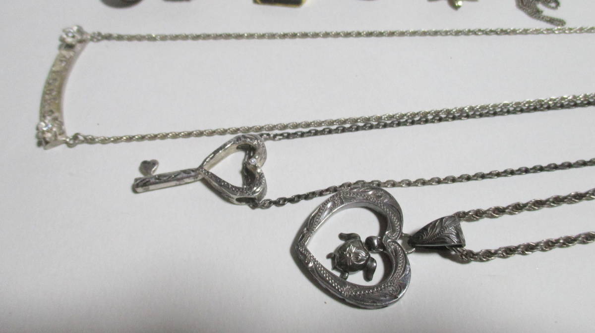SILVER/925 シルバー アクセサリー ジャンク 潰し 130g 