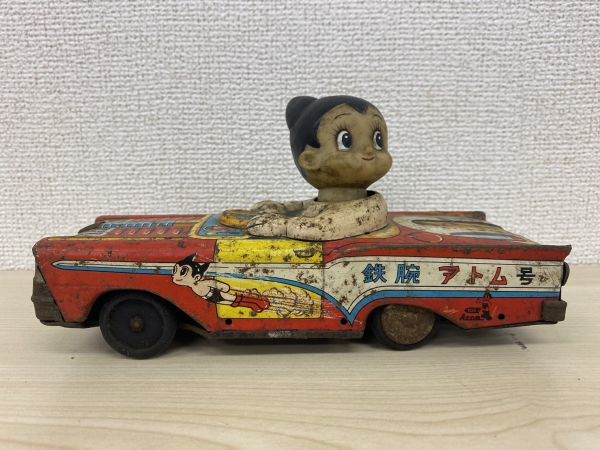 ヨ*ー様 鉄腕アトム レトロレーシングカー　ブリキ F707-T11-584 鉄腕アトム 鉄腕アトム号 ブリキ レースカー ブリキ