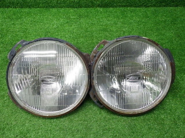 スズキ JA11V ジムニー ヘッドライト左右 ハロゲン 6L12 230331045