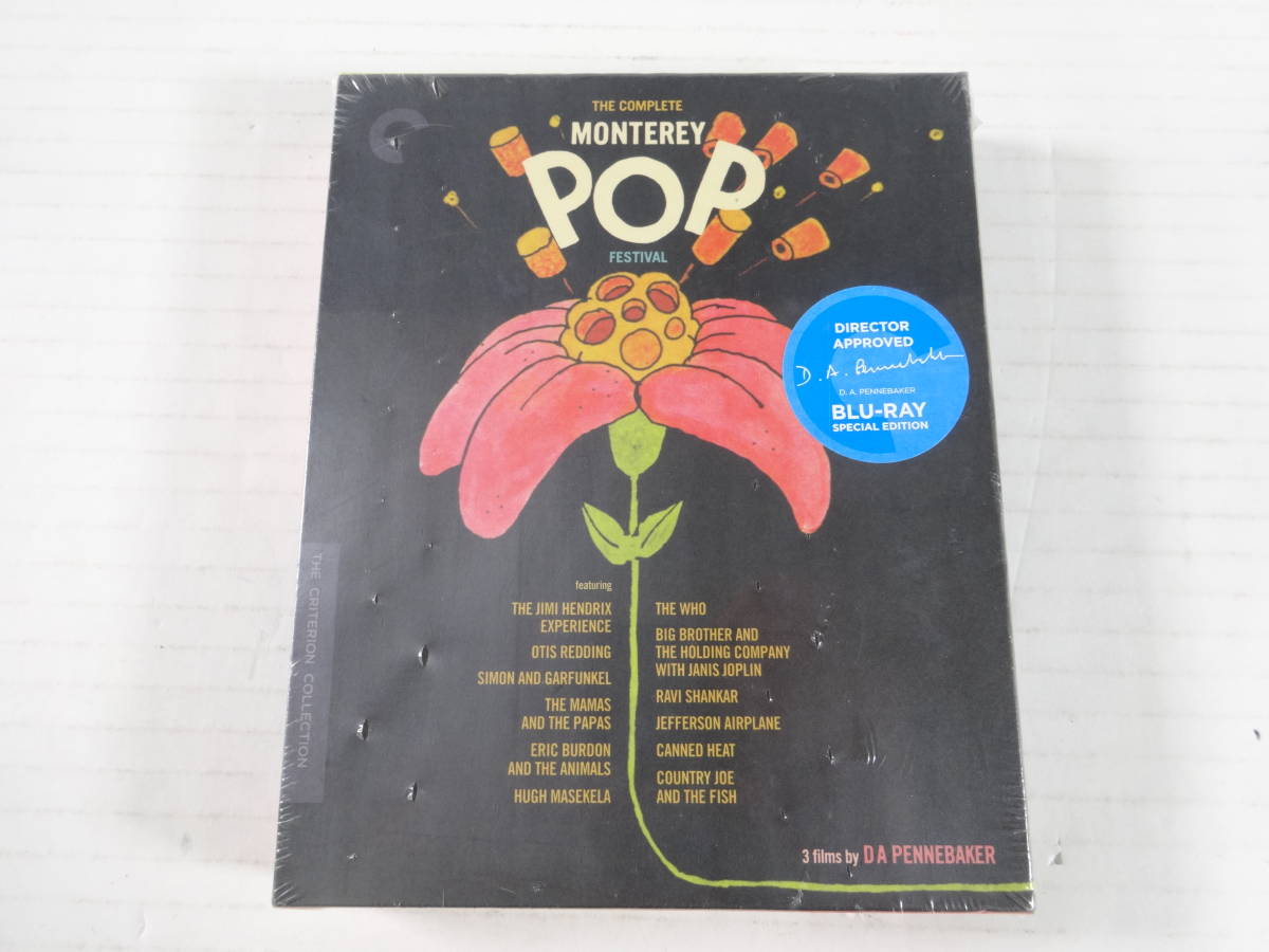 コンプリート・モンタレー・ポップ・フェスティバル DVD 未開封 ザ