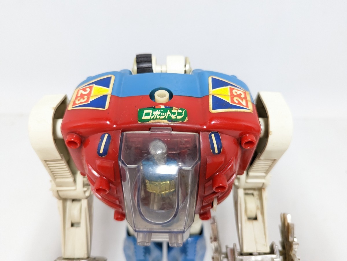 □希少 当時物 旧タカラ 超合金 ミクロマン ロボットマン サイボーグ 