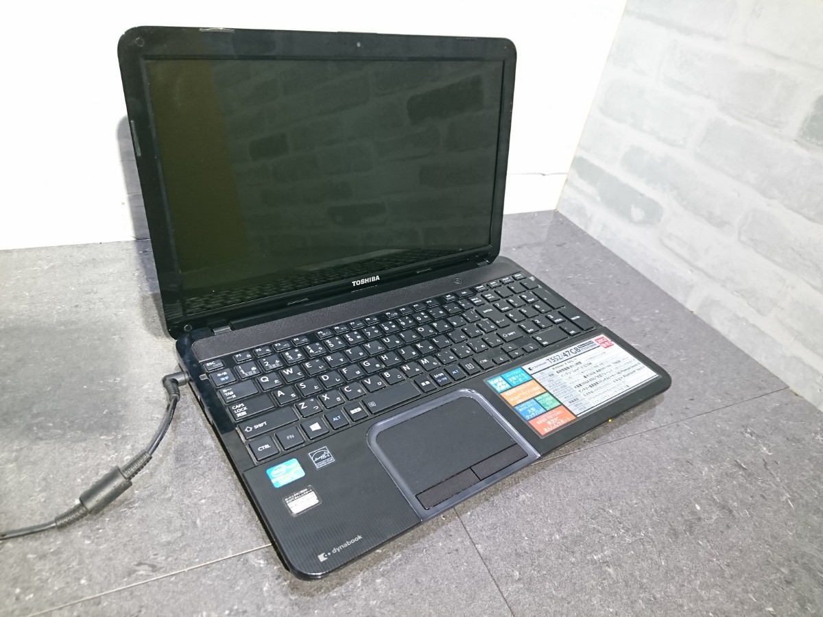 ジャンク品】管O43 TOSHIBA dynabook T552/47GB PT55247GBHB CPU core 