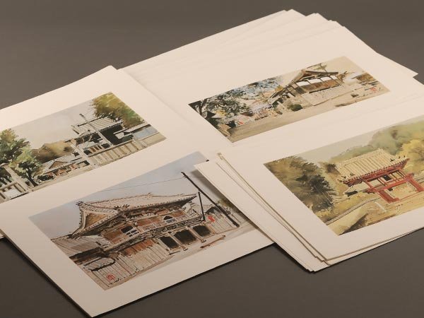 浜田泰介水彩画集」 四国八十八ケ所霊場めぐり ⁄ 古書猛牛堂 ⁄ 古本