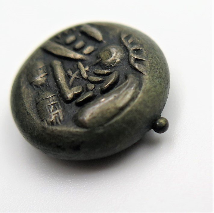 1円～ 古銭 元文豆板銀 両面大黒 約6.38g y104-1825402【Y商品