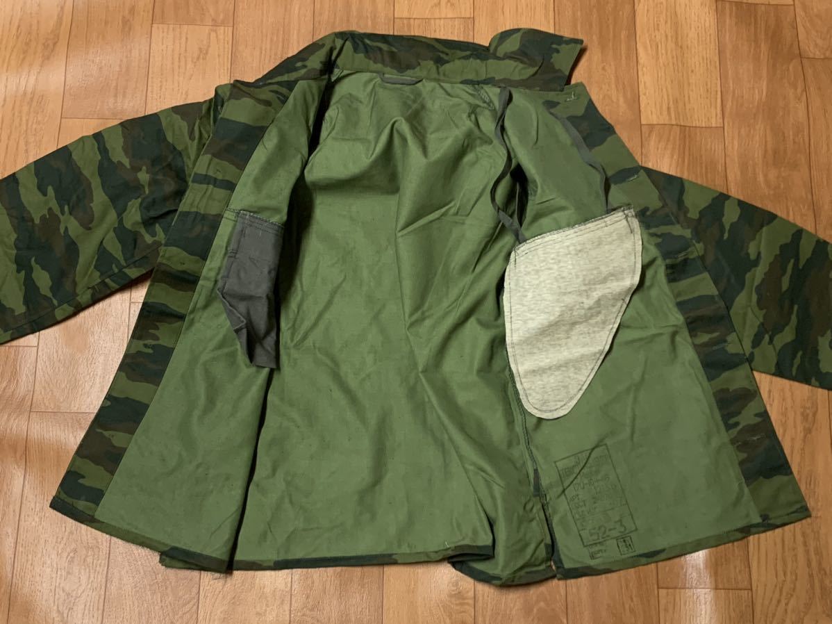 未使用 デッドストック ロシア軍 VSR98 フローラ迷彩 戦車服セット 52 
