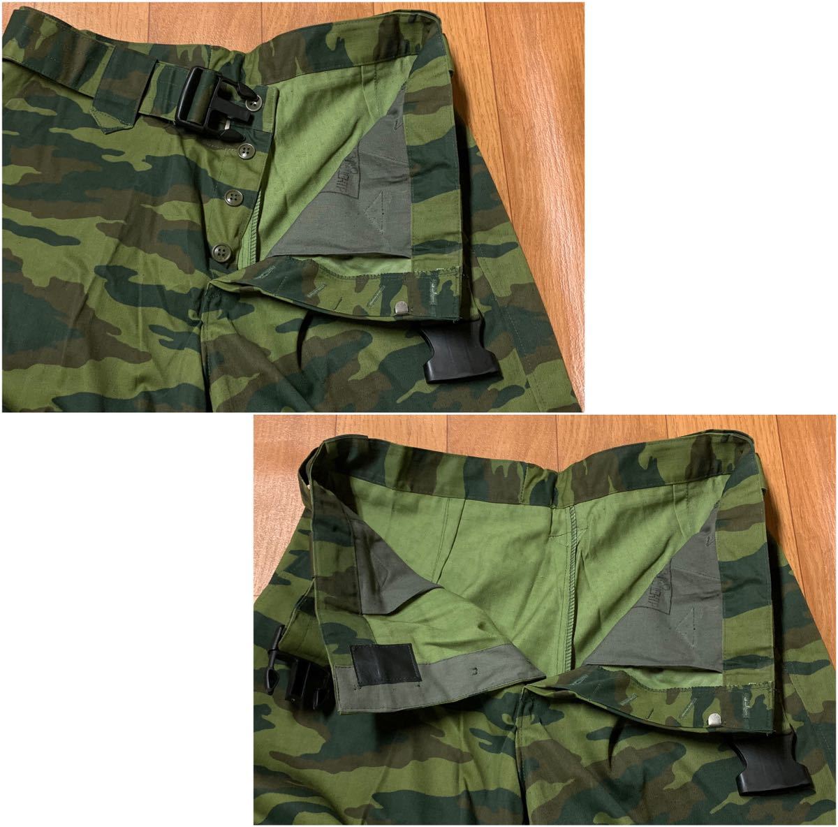 未使用 デッドストック ロシア軍 VSR98 フローラ迷彩 戦車服セット 52 