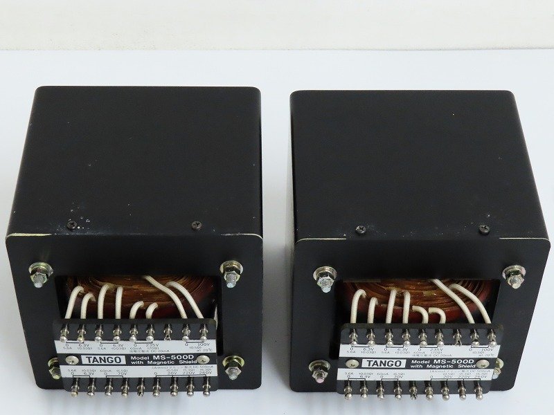 □□TANGO MS-500D 電源トランスペア タンゴ 元箱付□□015823016Jm□