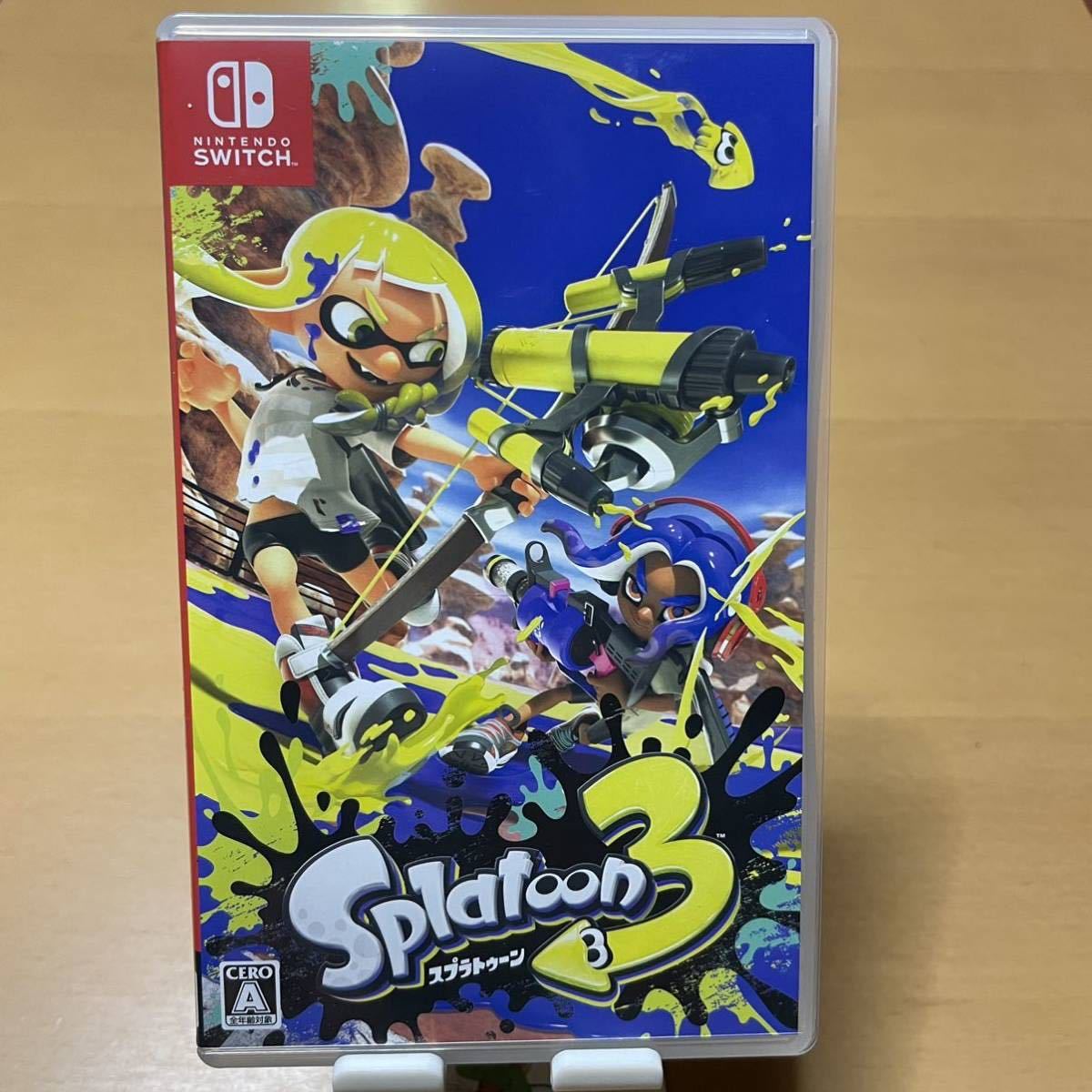 【Switch】 スプラトゥーン3ソフト 美品