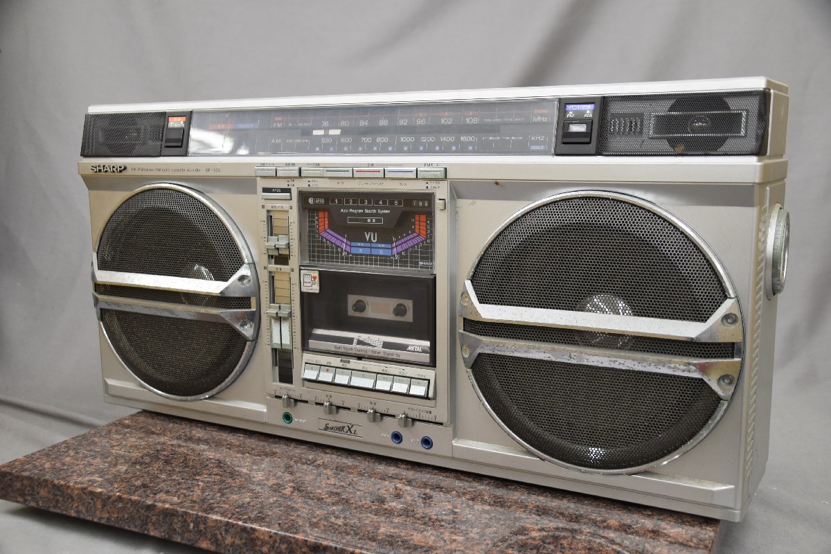 〇t2127【ジャンク】Sharp シャープ GF-535 ラジカセ
