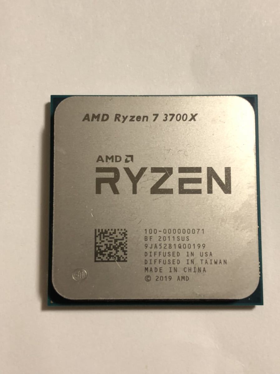 AMD Ryzen AMD Ryzen 7 3700X 中古PC分解品 動作未確認 7 3800X 品(その他)